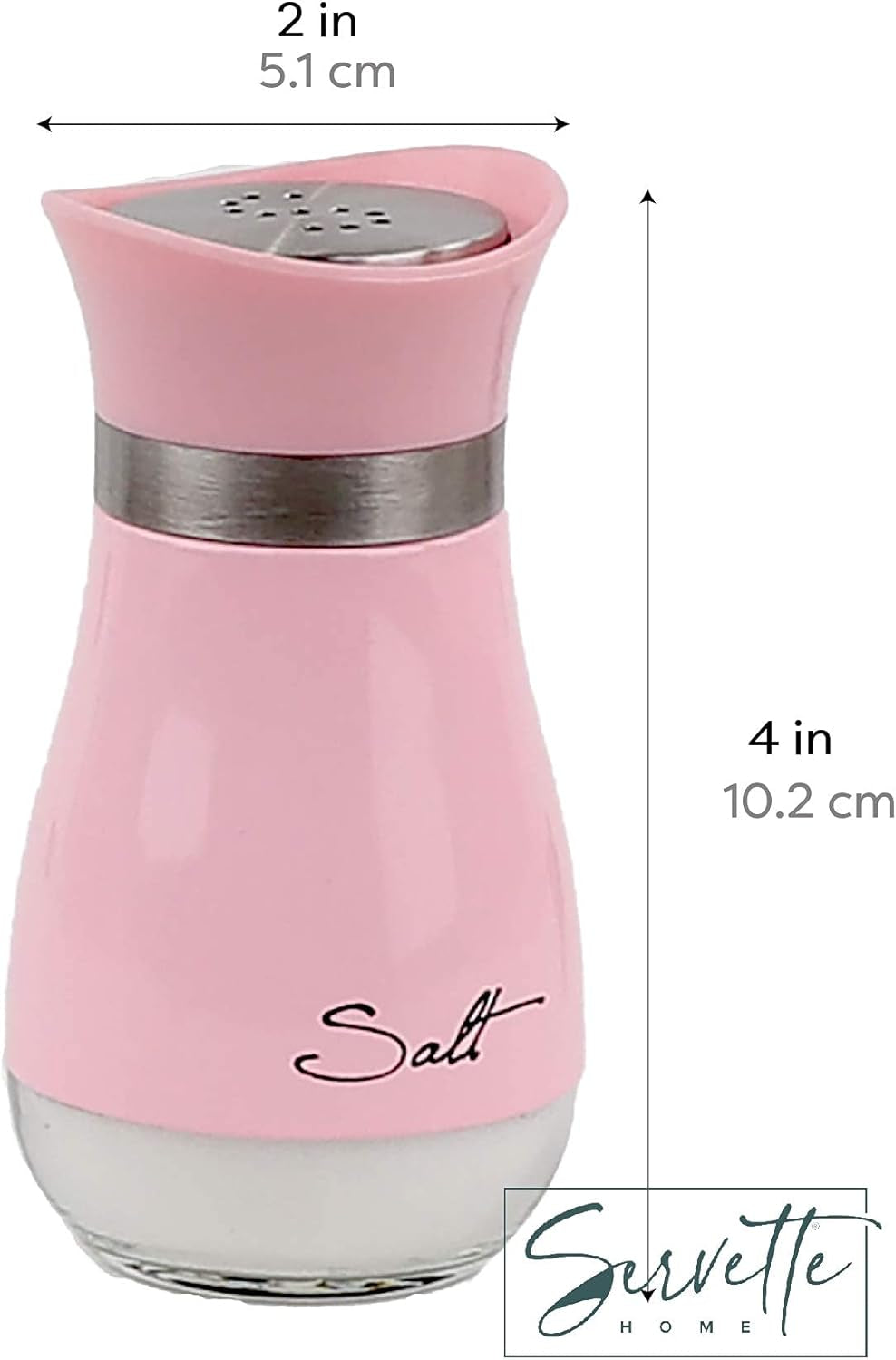 Chic Pink Salt & Pepper Shakers for Stylish Dining